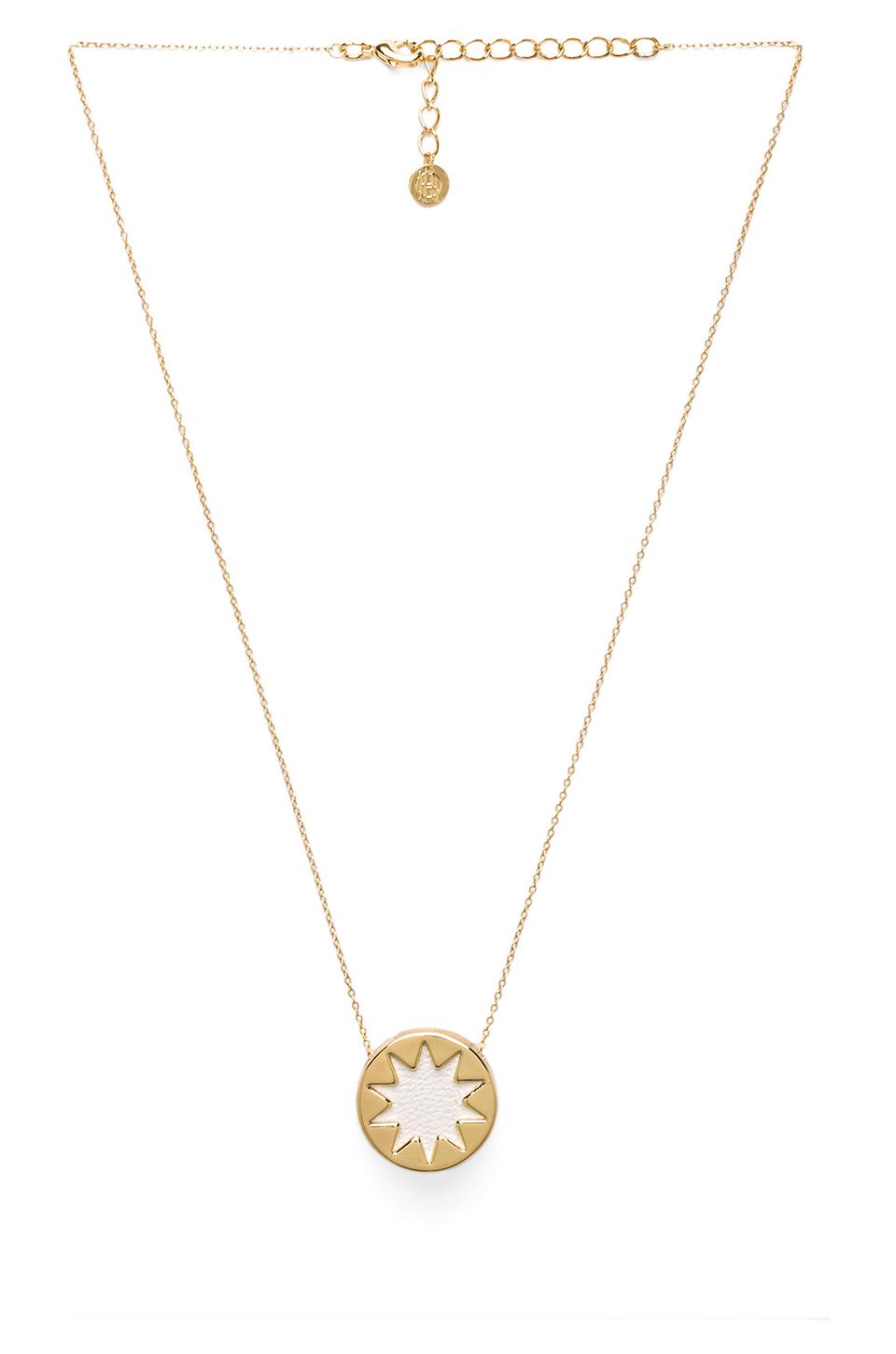 house of harlow mini sunburst necklace