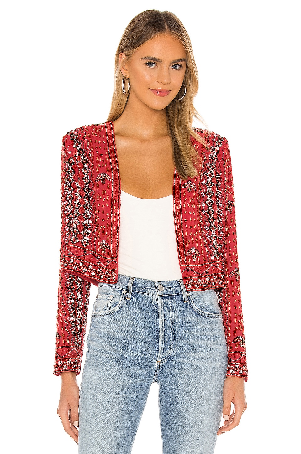 House of Harlow 1960 x REVOLVE Filipa Jacket in Red | REVOLVE