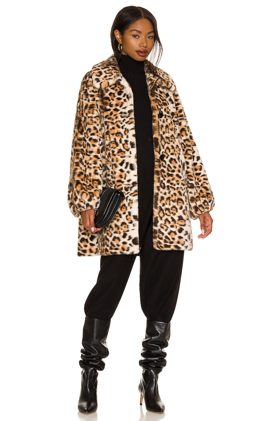 House of Harlow 1960 x REVOLVE Loren Coat in Leopard | REVOLVE