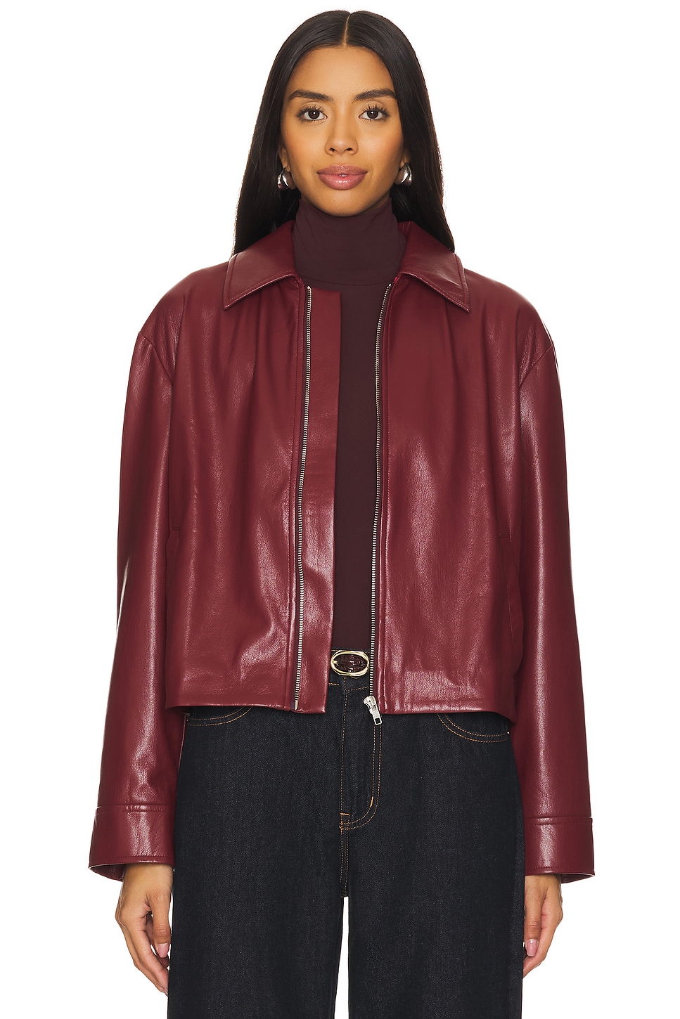 House of Harlow 1960 x REVOLVE Rapha Faux Leather Jacket in