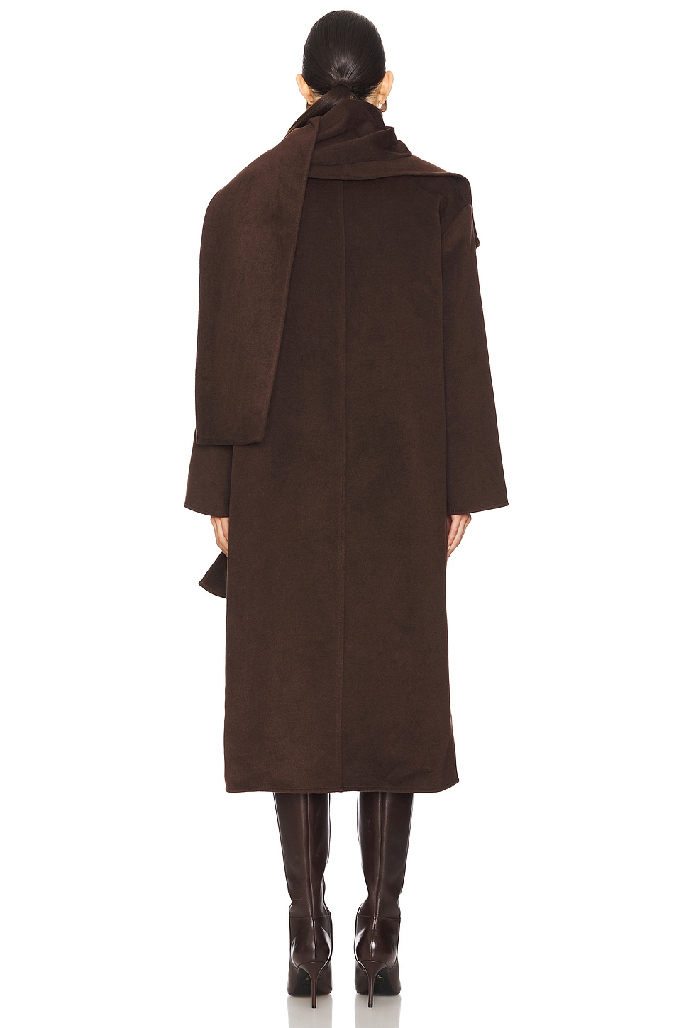 House of Harlow 1960 x REVOLVE Simran Coat in Dark Brown | REVOLVE