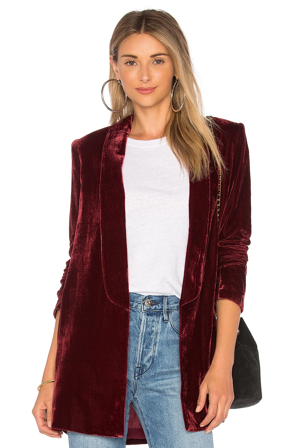 house of harlow chloe boyfriend jacket