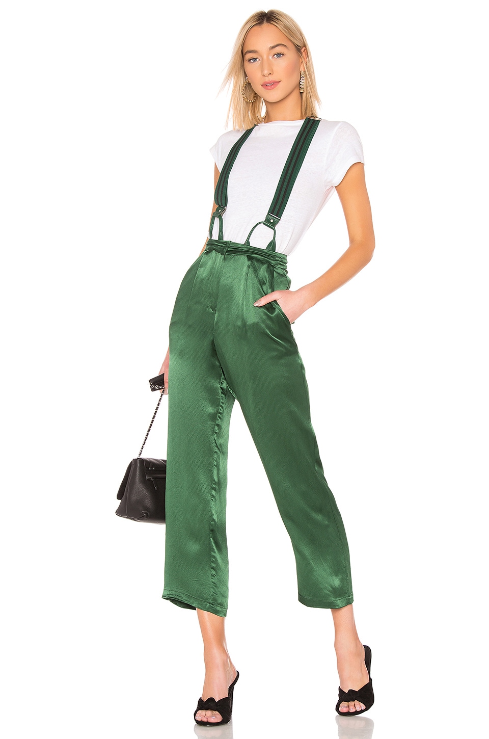 X REVOLVE Virgil Pants in Emerald Green 