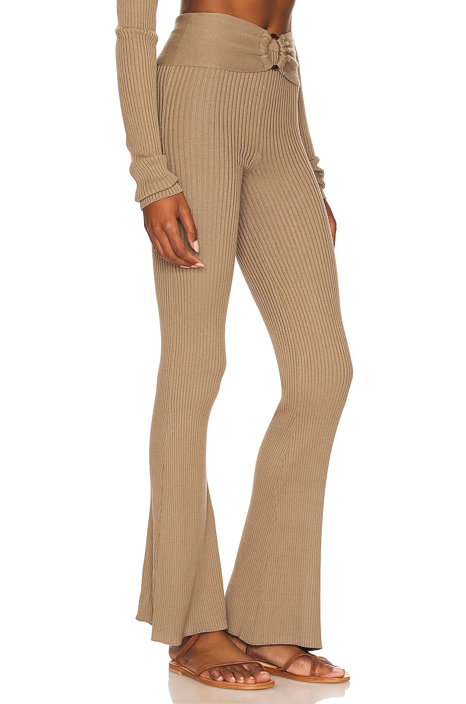 House of Harlow 1960 x REVOLVE Marika Flare Pant in Dark Olive