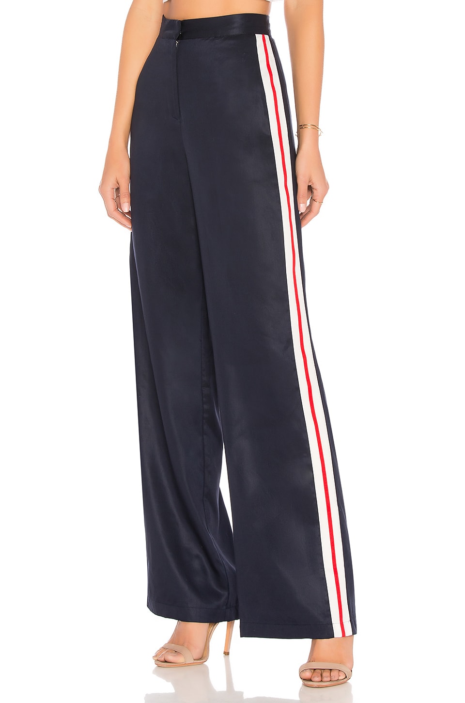 wide leg track pants
