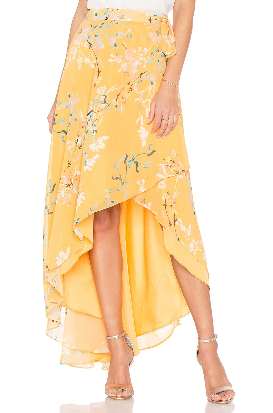 House of Harlow 1960 x REVOLVE Robin Skirt in Honey
