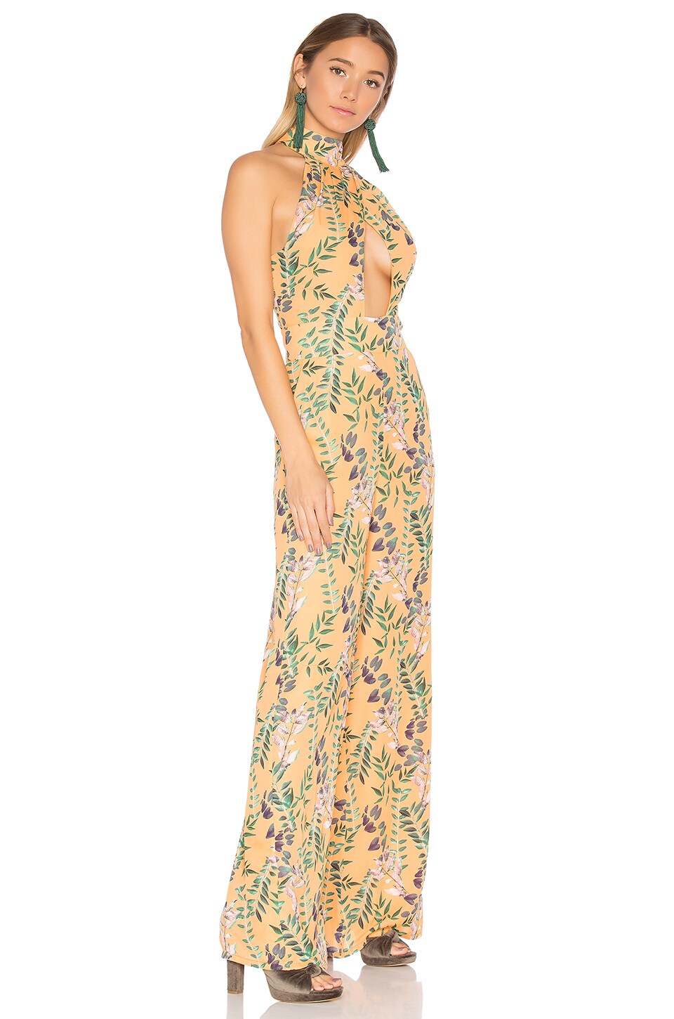 House of Harlow 1960 x REVOLVE Karen Jumpsuit in Mandarin