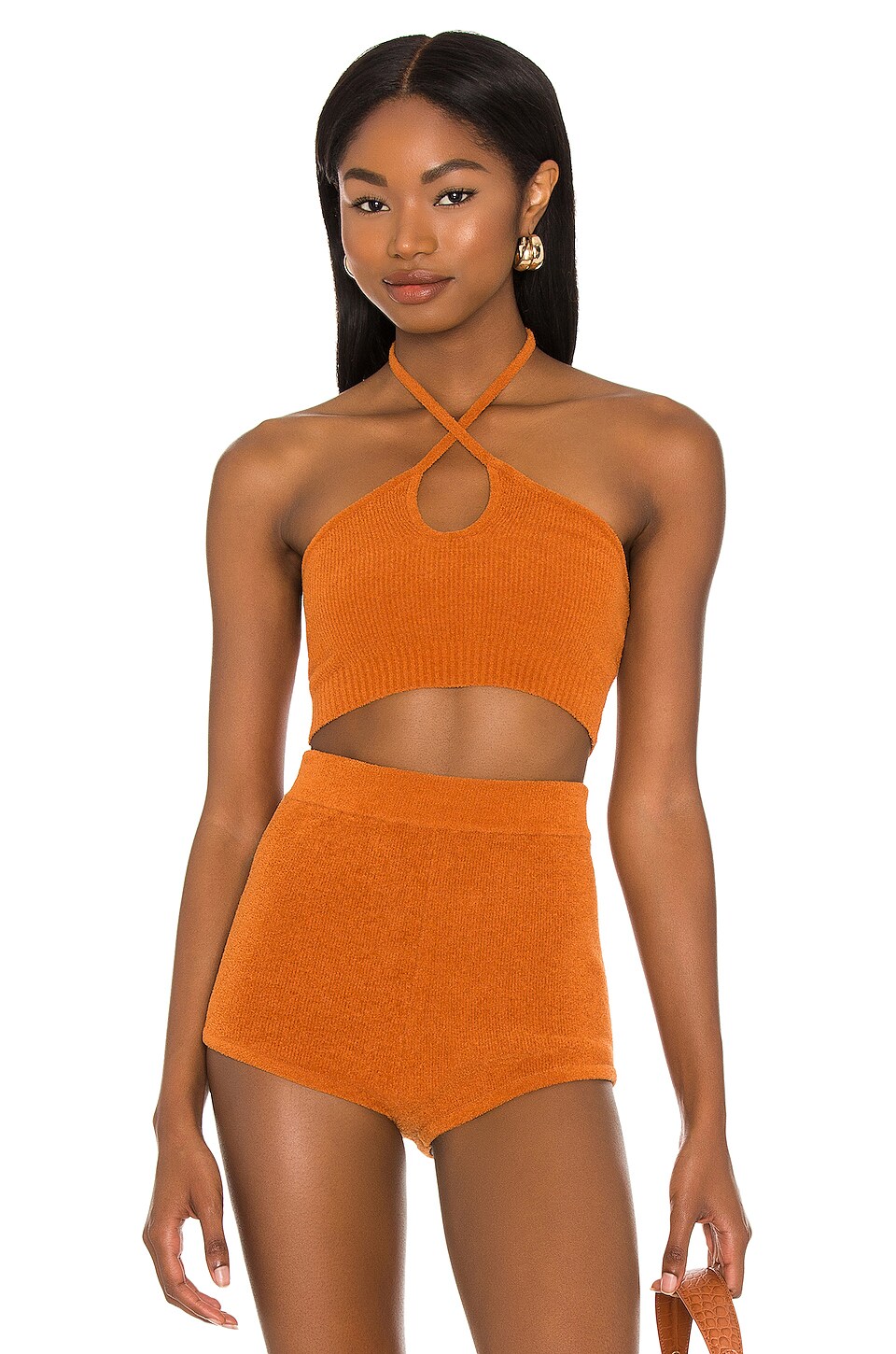 House of Harlow 1960 x REVOLVE Claire Top in Copper