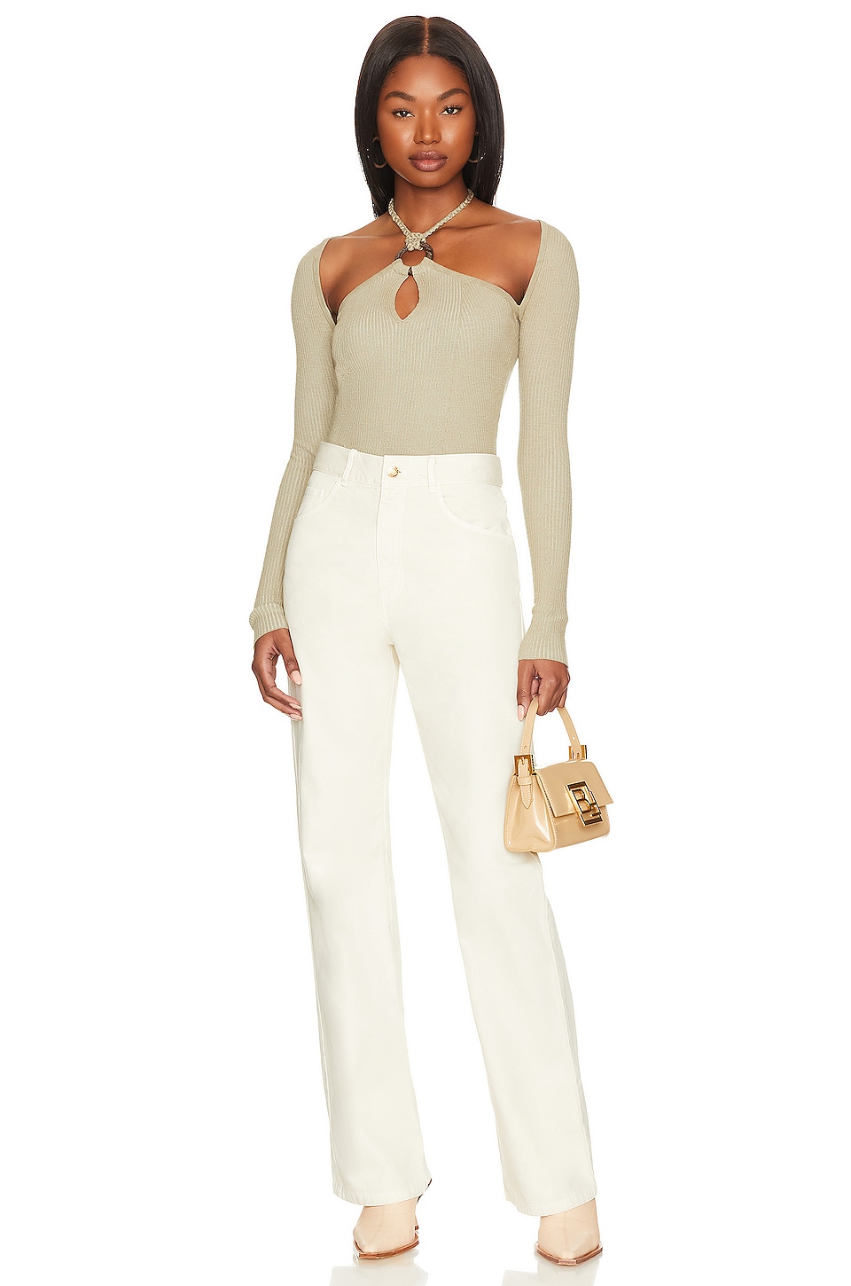 House of Harlow 1960 x REVOLVE Vella O Ring Halter Tie Top thumbnail