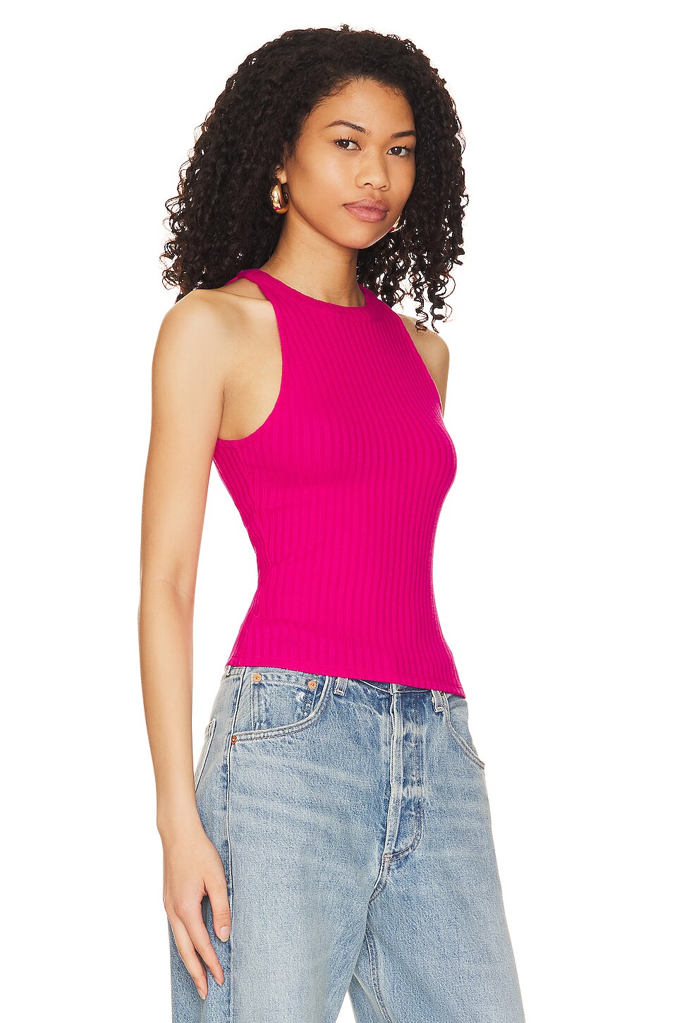 Revolved Tank House of Harlow 1960 x REVOLVE Roe Tank in Pink | REVOLVE