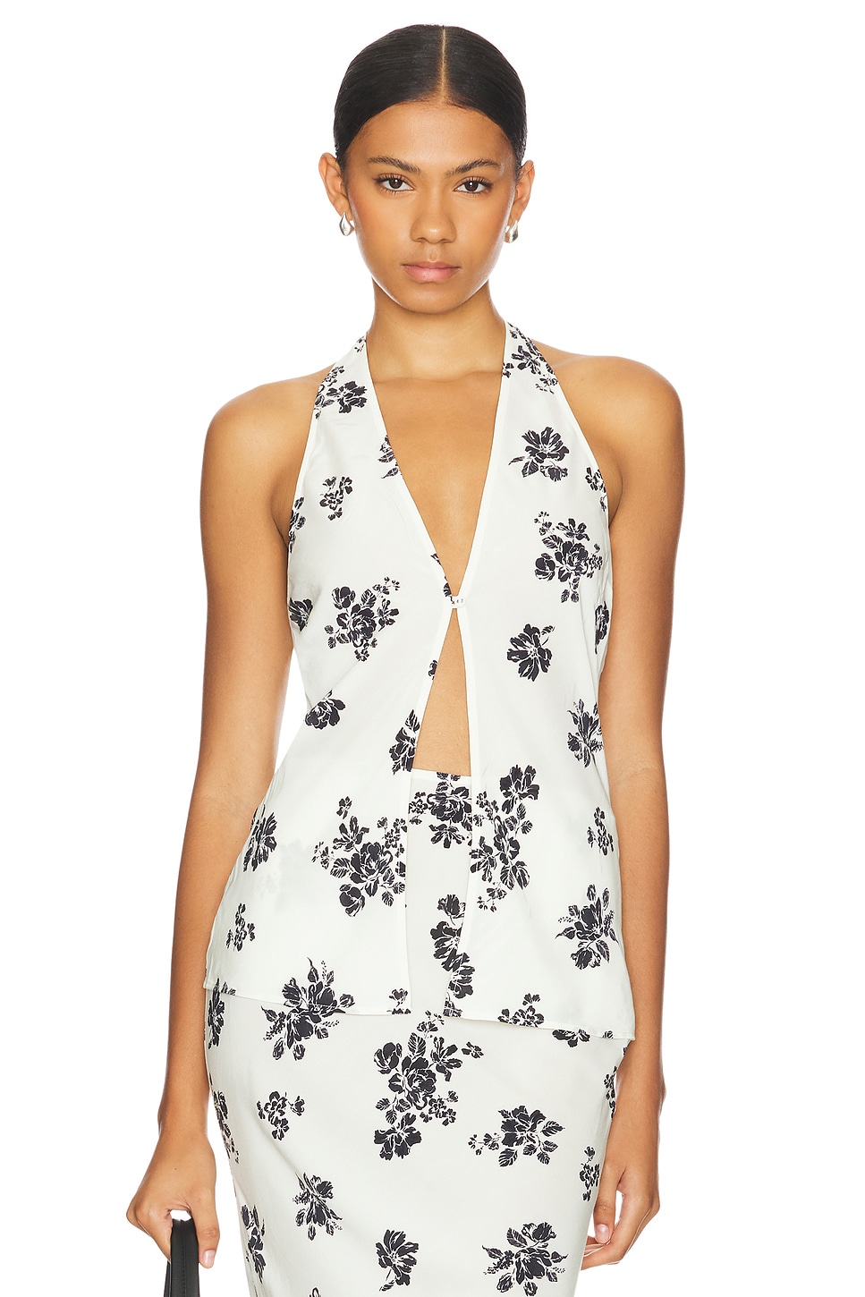 House of Harlow 1960 x REVOLVE Jinx Top in Cream & Black