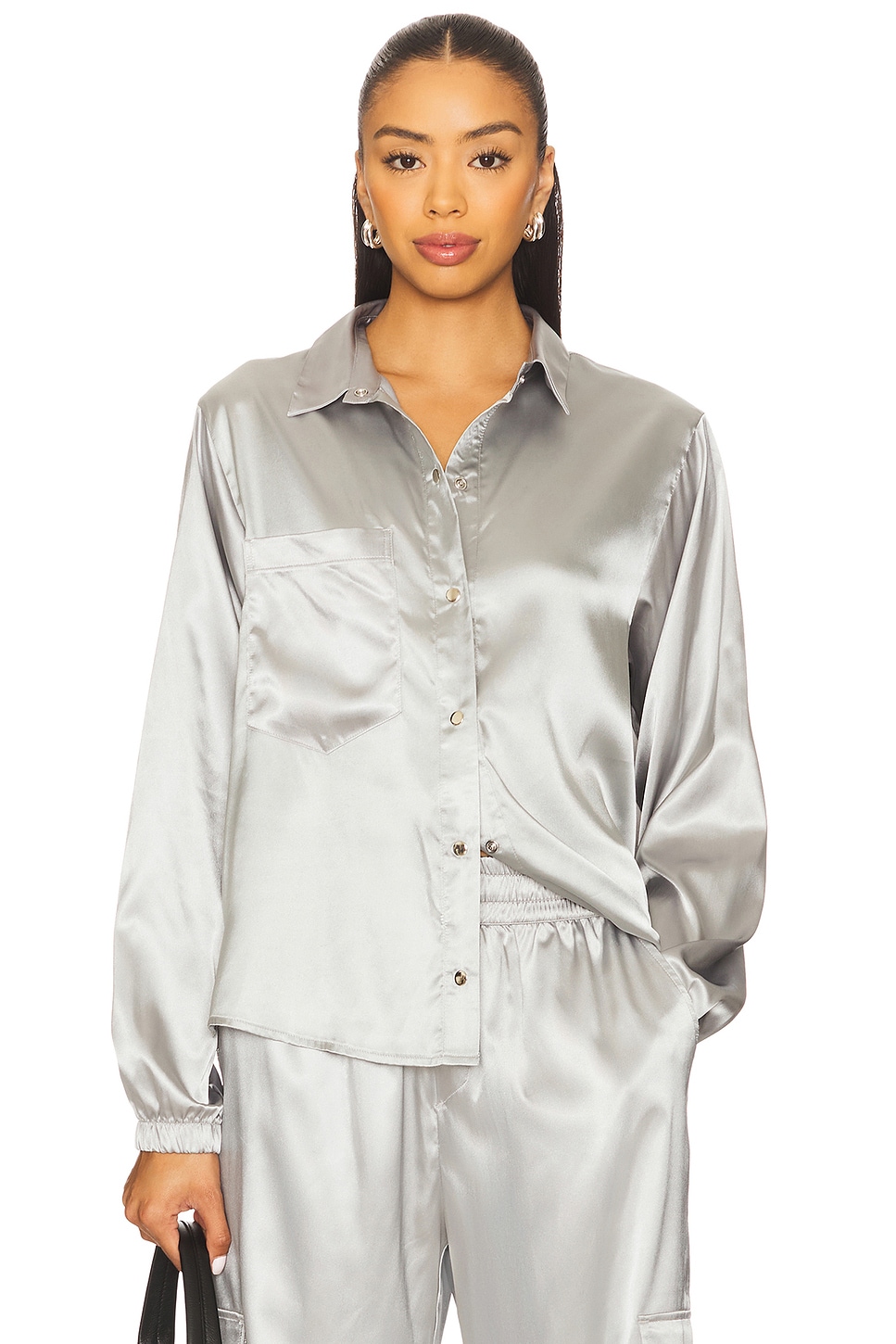 silver dress shirt womens Wrangler Women's Fringe Long Sleeve Snap Mini Dress