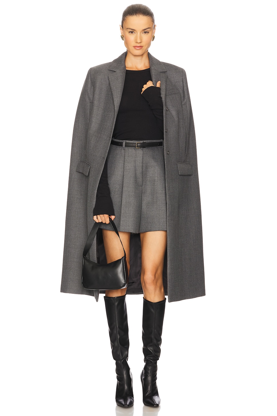 HERSKIND Travis Coat in Grey REVOLVE