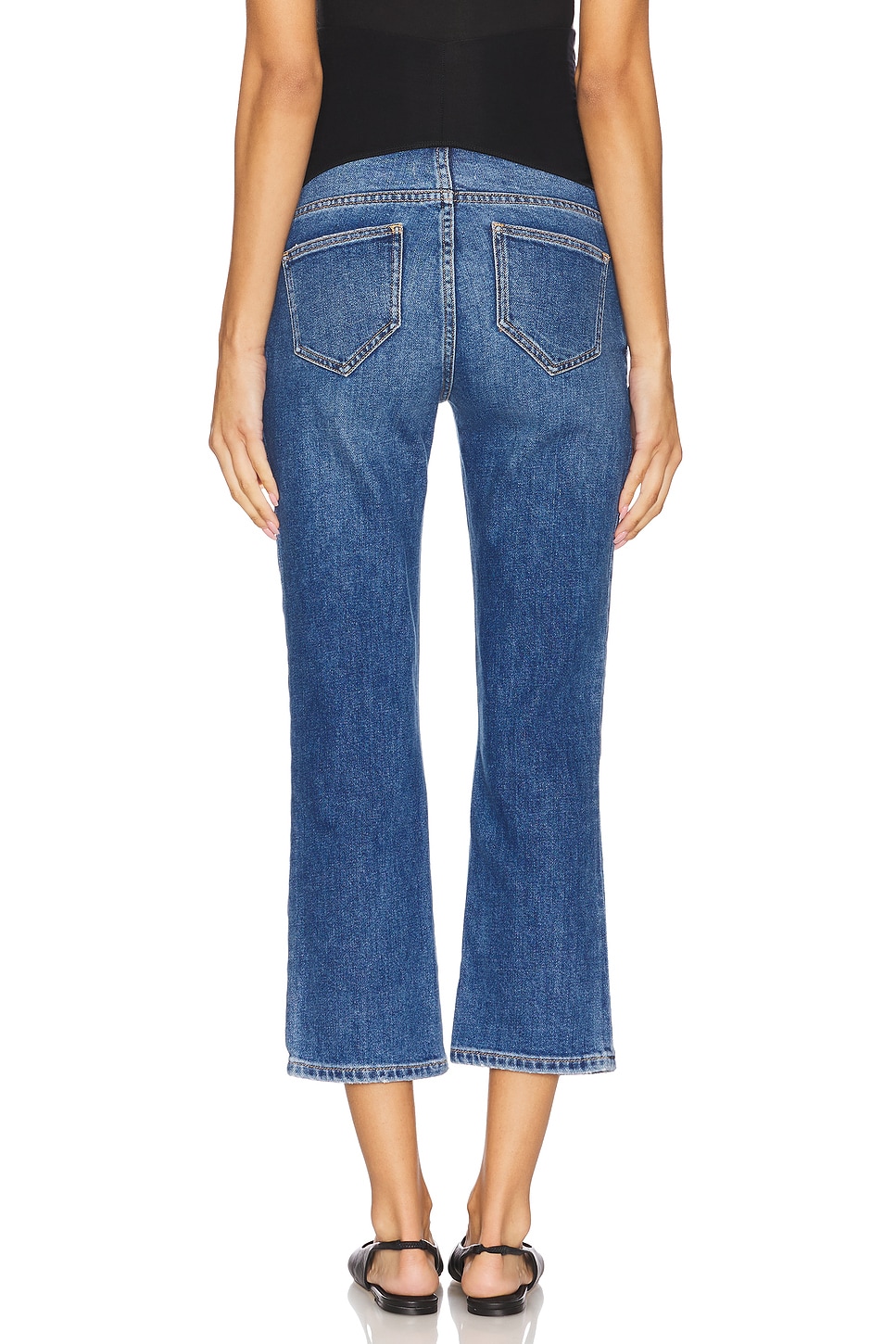 The Over The Bump Straight Maternity Jeans - Thumbnail 5