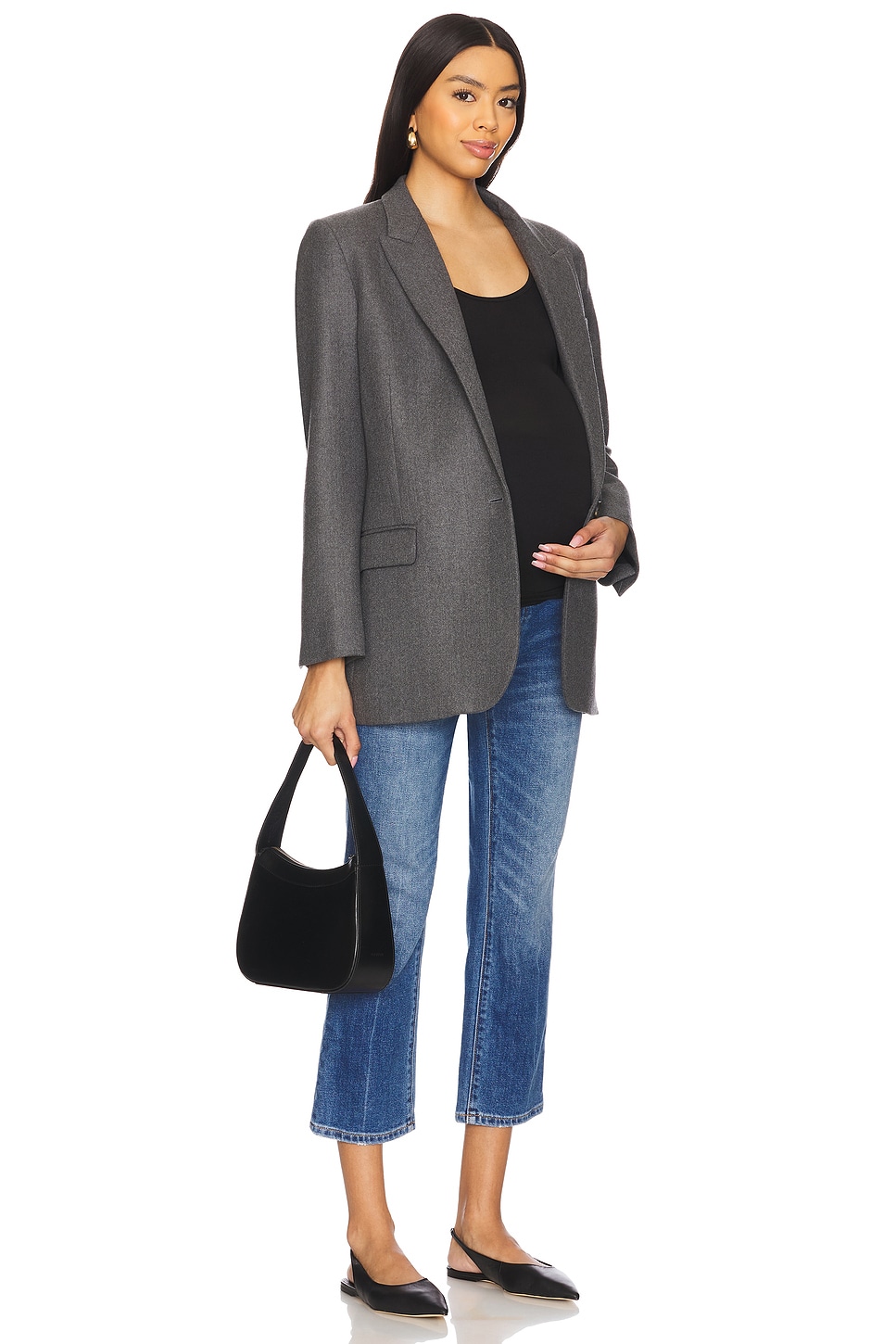 The Over The Bump Straight Maternity Jeans - Thumbnail 6