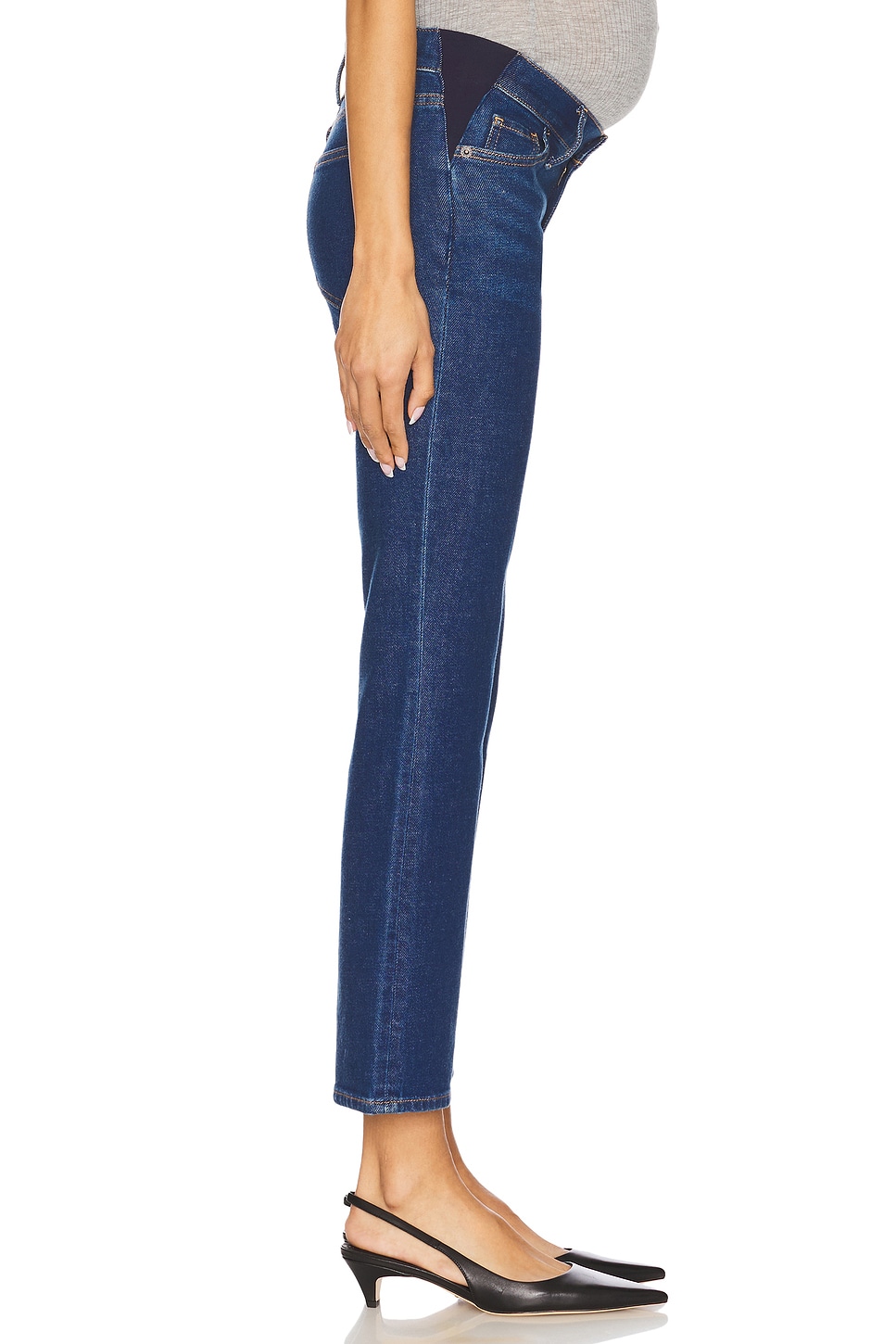 The Straight Leg Maternity Jeans - Thumbnail 3