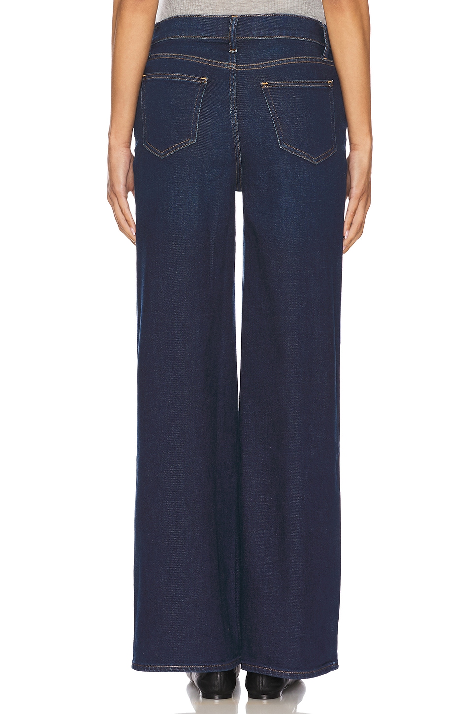 The Maternity Wide Leg Jeans - Thumbnail 5