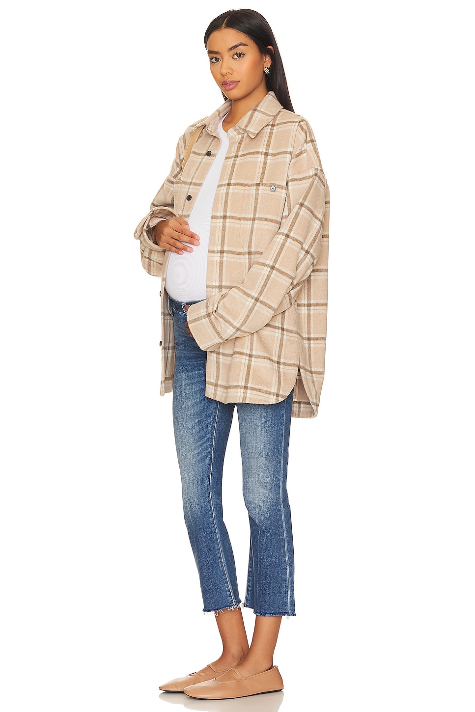The Crop Maternity Jeans - Thumbnail 4