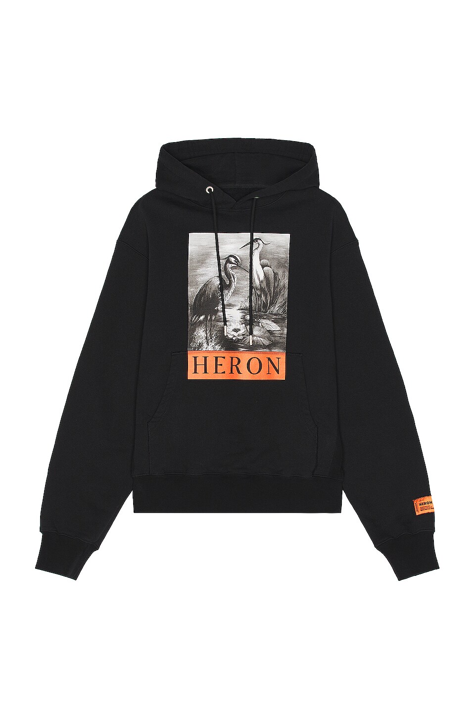 Heron Preston 'Sticker Label' Hoodie - Men's XXS