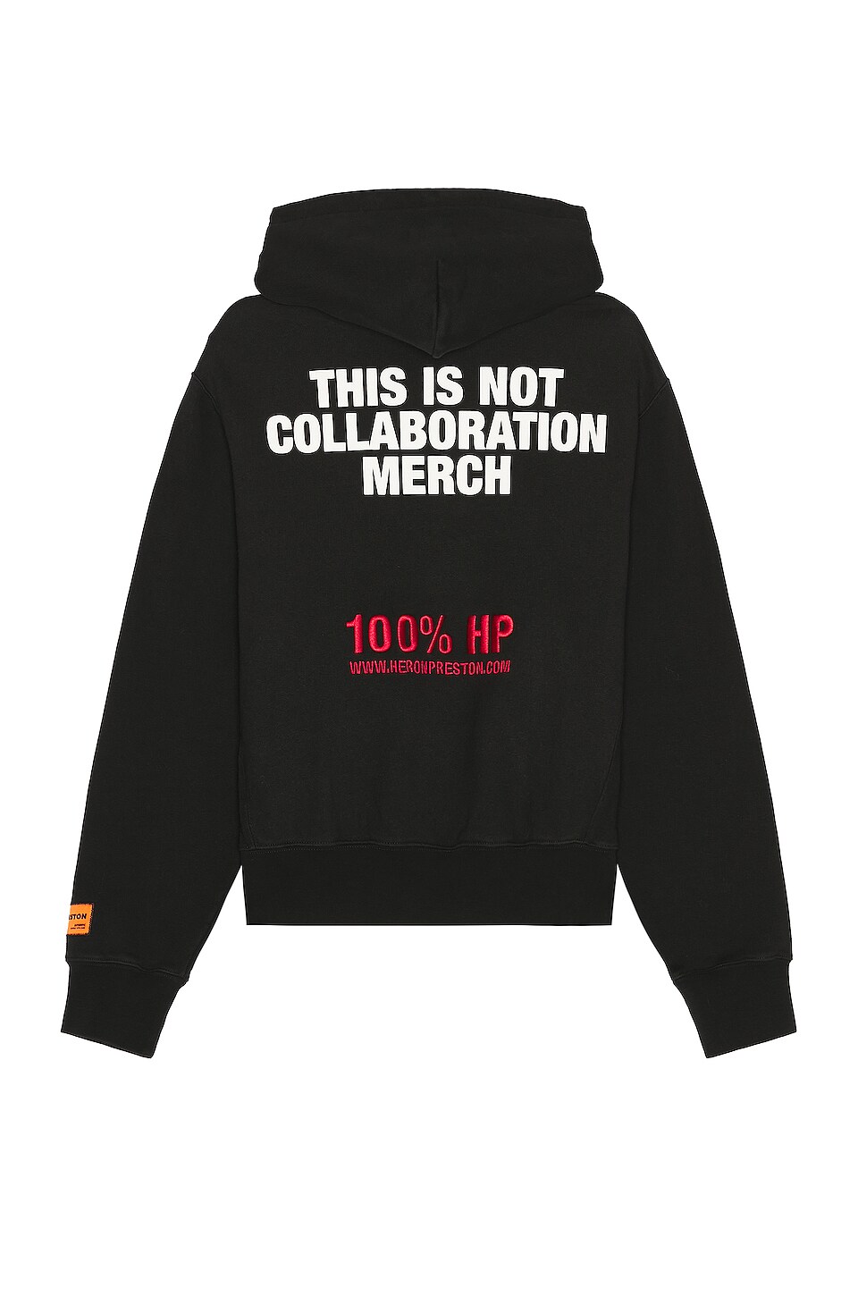 Heron Preston This Is Not Hoodie in Black & White