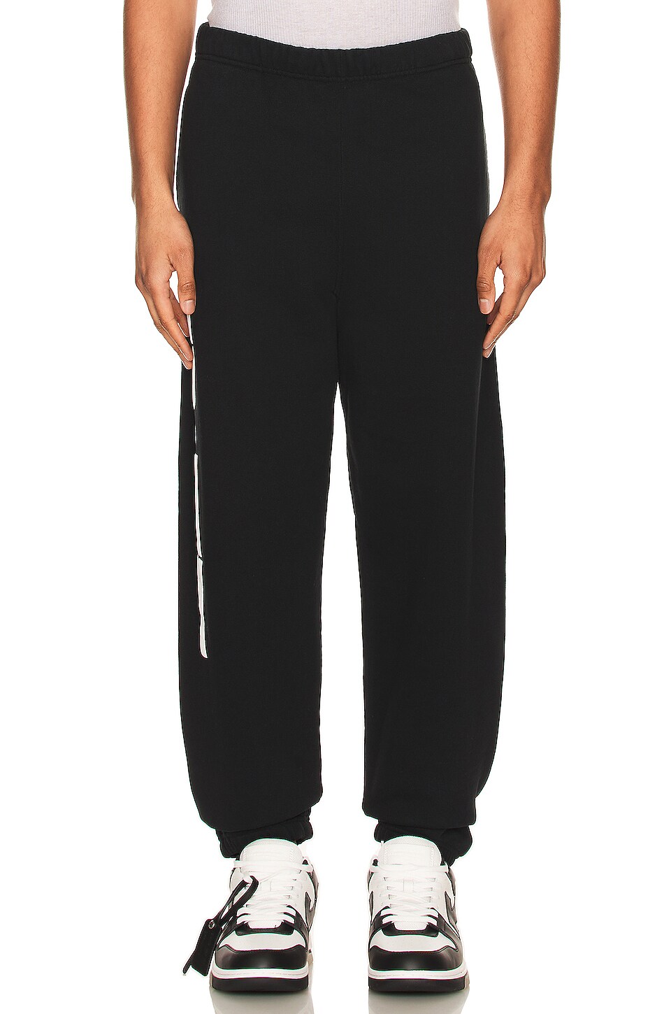 Heron Preston Regular Hpny Sweatpants in Black & White