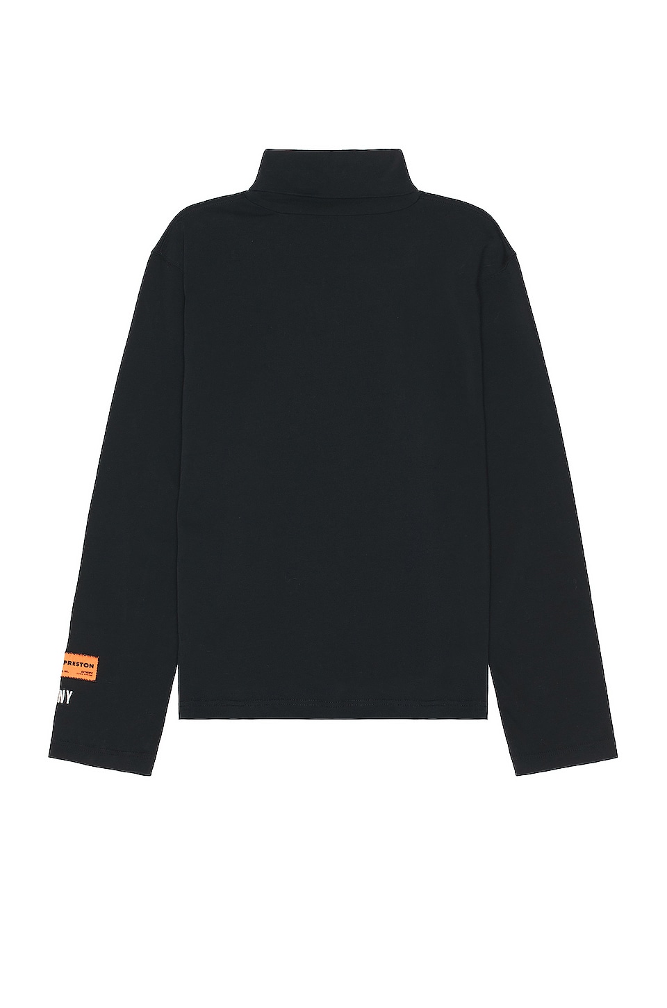 Heron Preston Hpny Emb Rollneck Tee in Black & White