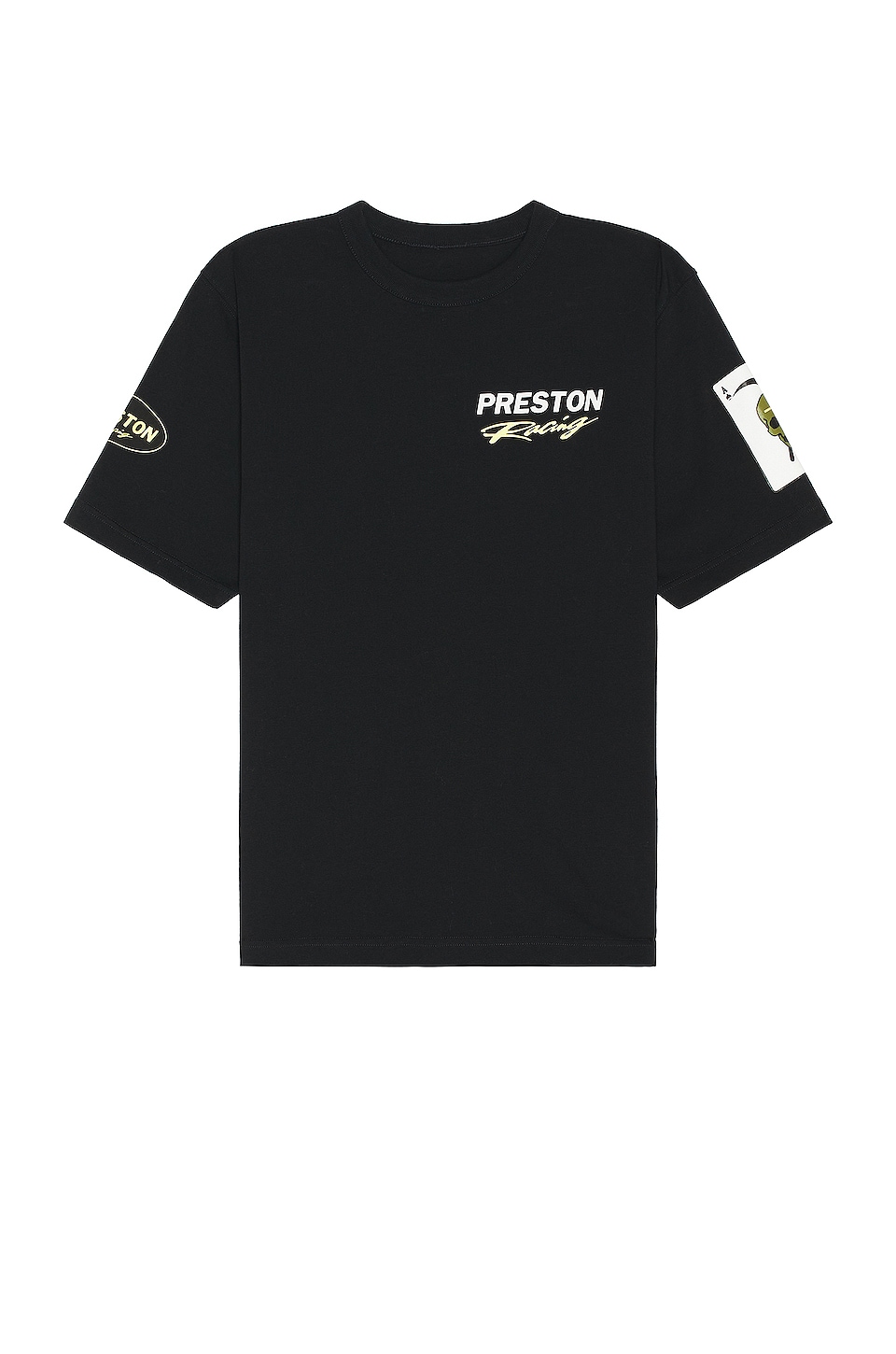 Heron Preston Preston Racing Tee in Black & White