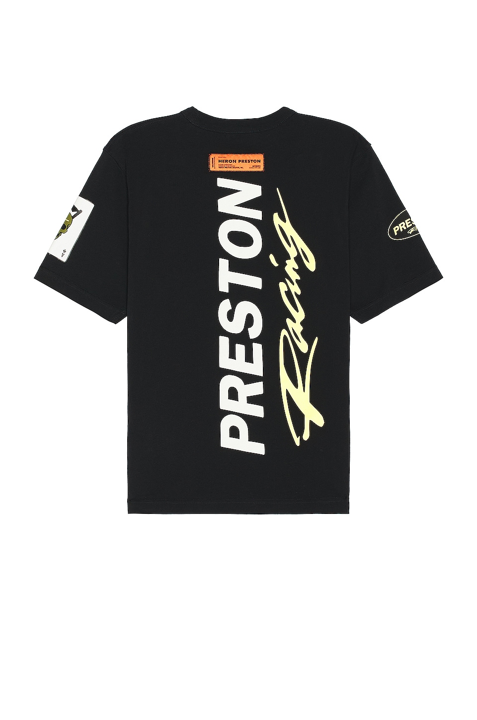Heron Preston Preston Racing Tee in Black & White