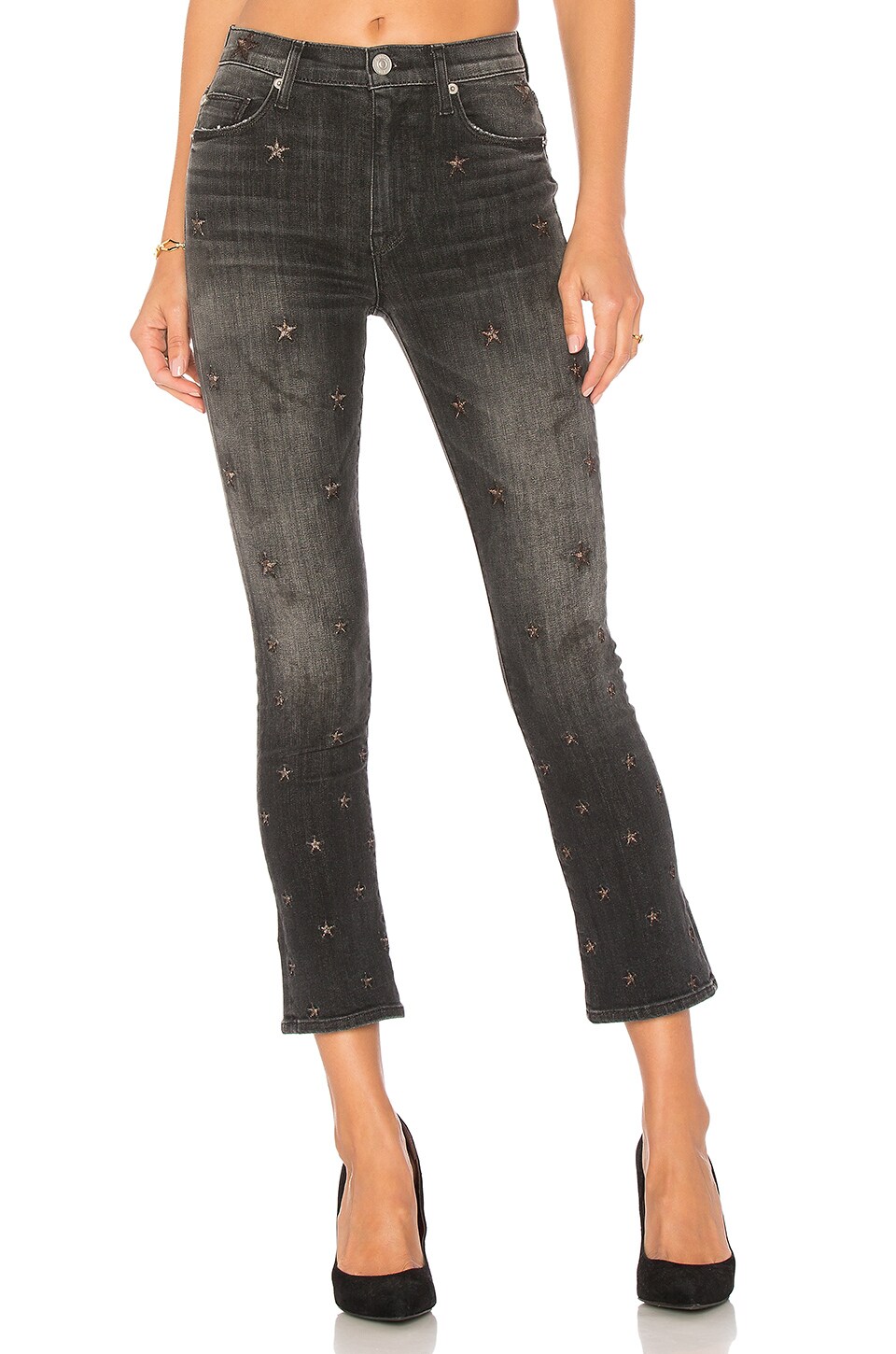 Hudson Jeans УКОРОЧЕННЫЕ ДЖИНСЫ С 