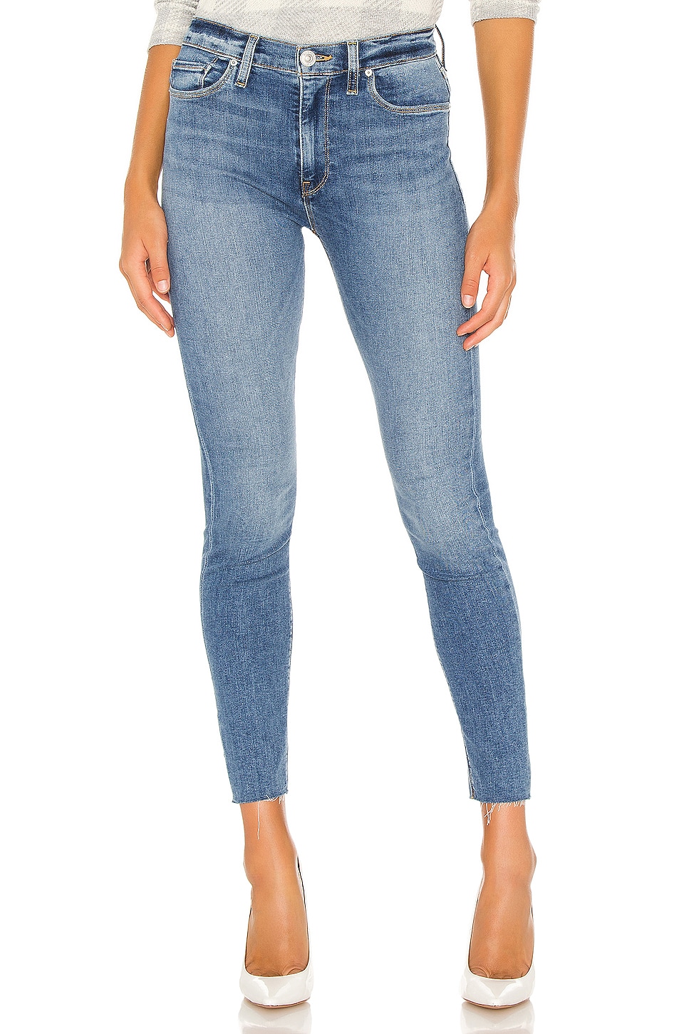 Hudson Jeans Barbara High Waist Super Skinny in Brighton | REVOLVE