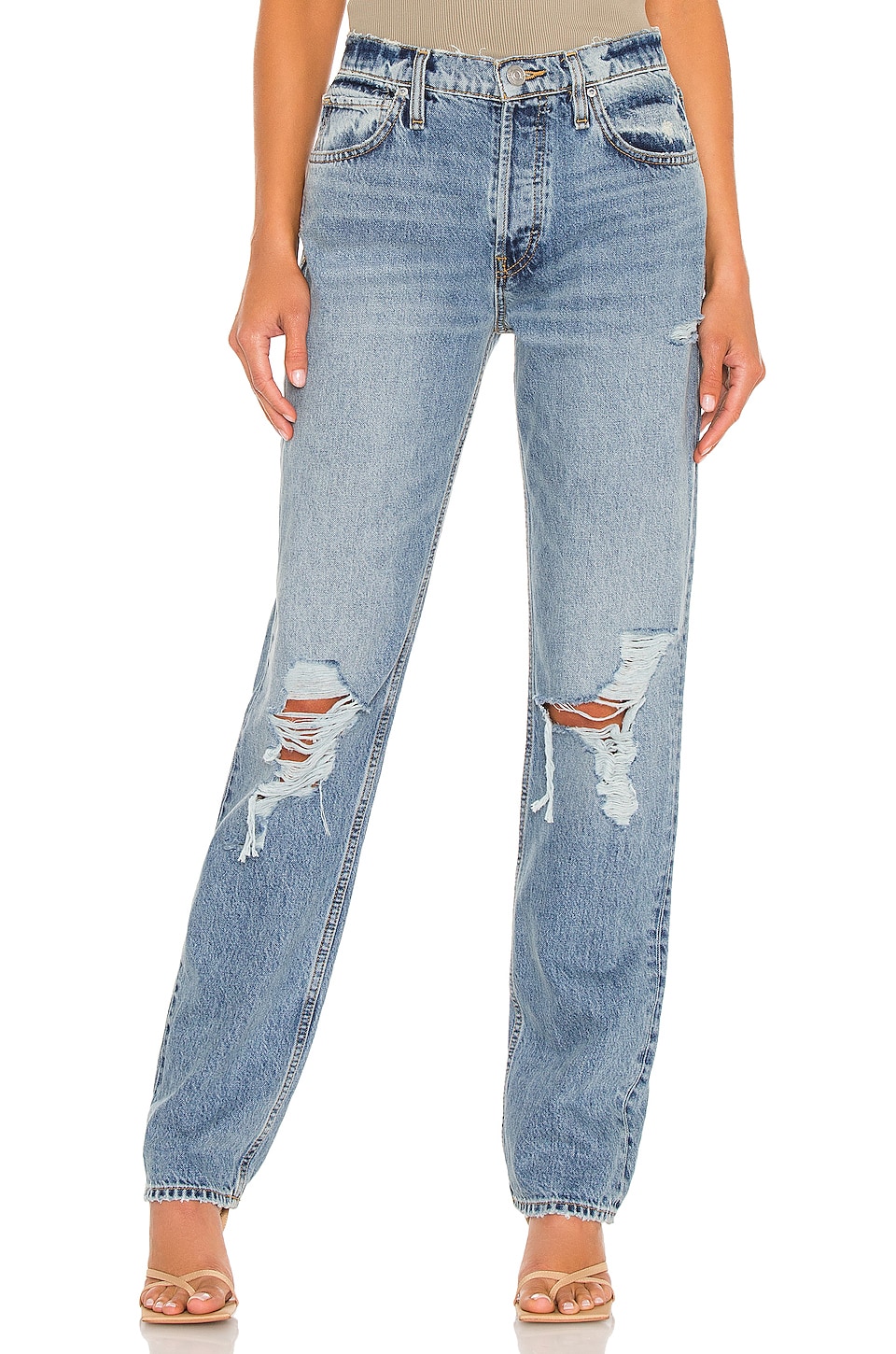 hudson thalia loose fit jeans