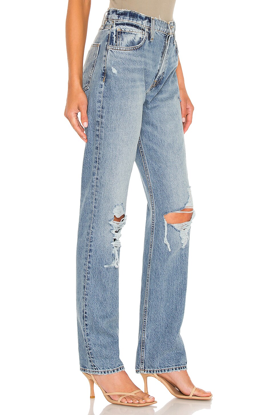 hudson thalia loose fit jeans