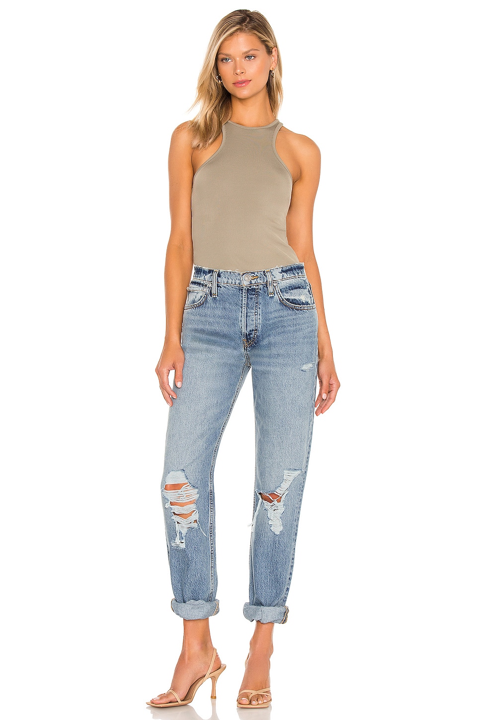 hudson thalia loose fit jeans