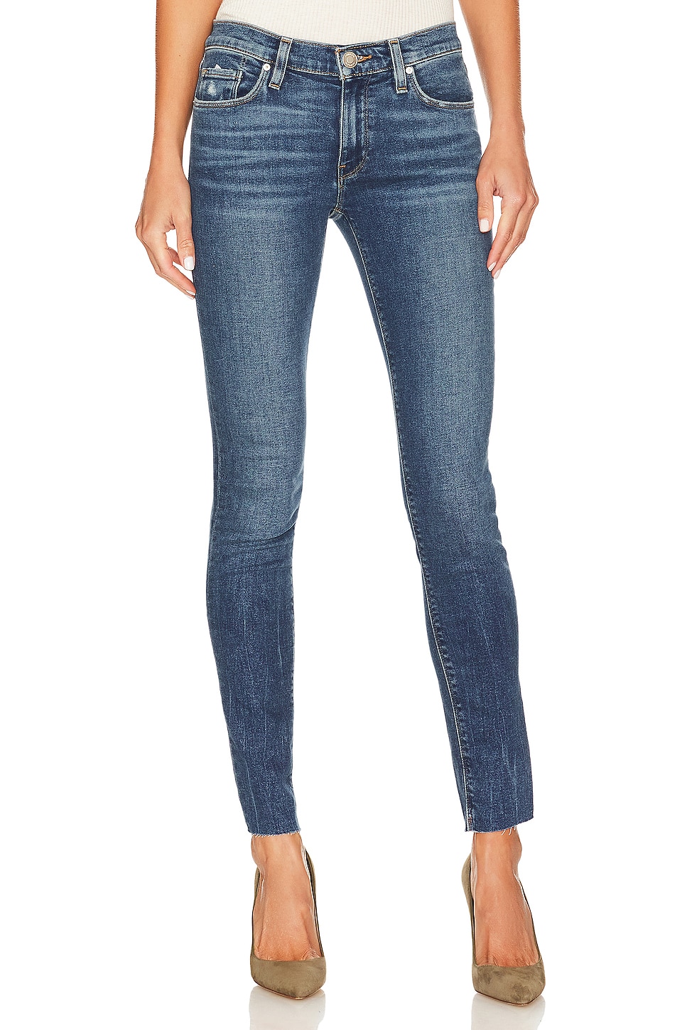 Hudson Jeans Krista Super Skinny in Smooth | REVOLVE