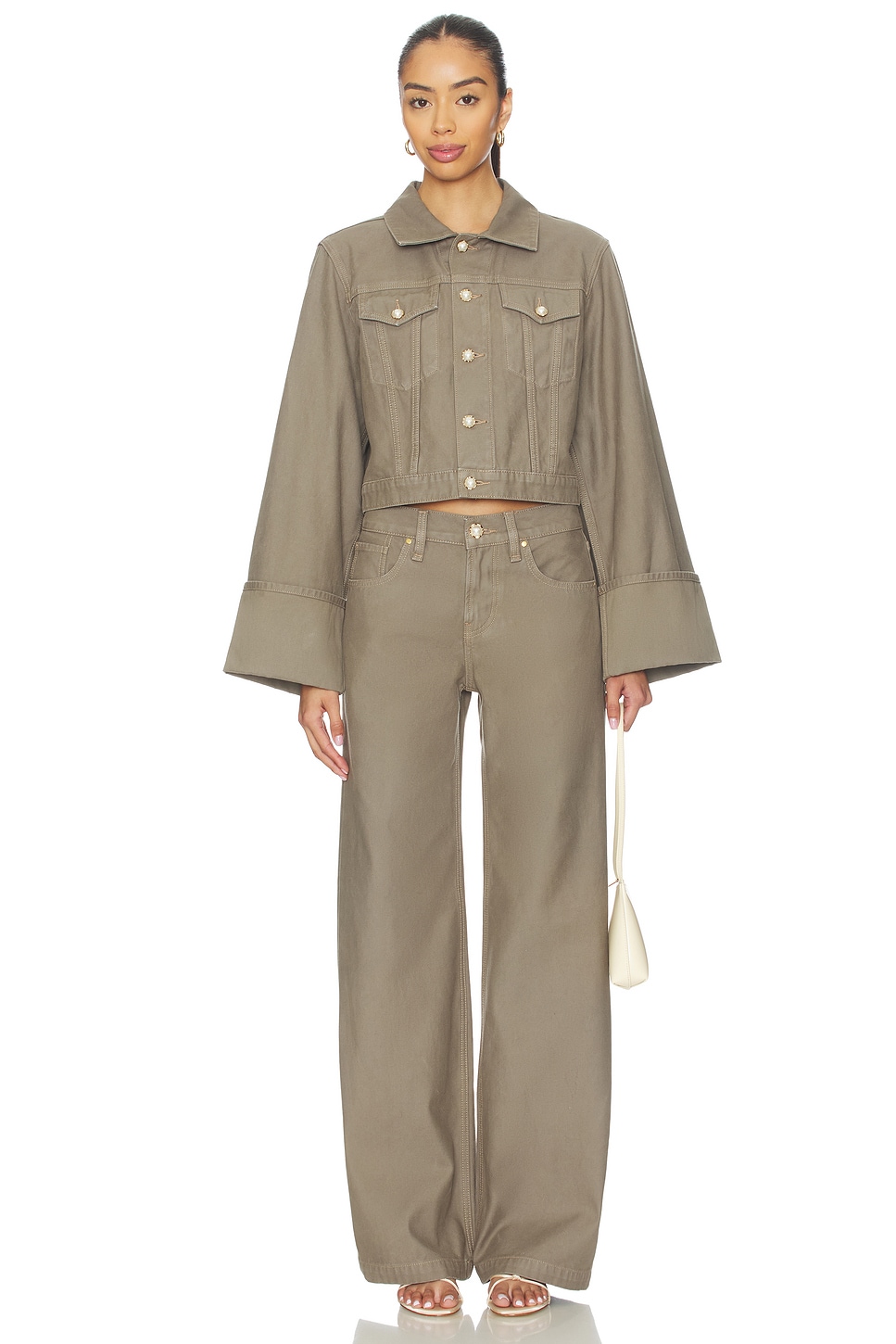 Hudson Jeans Rylee Low Rise Jeans in Washed Olive | REVOLVE