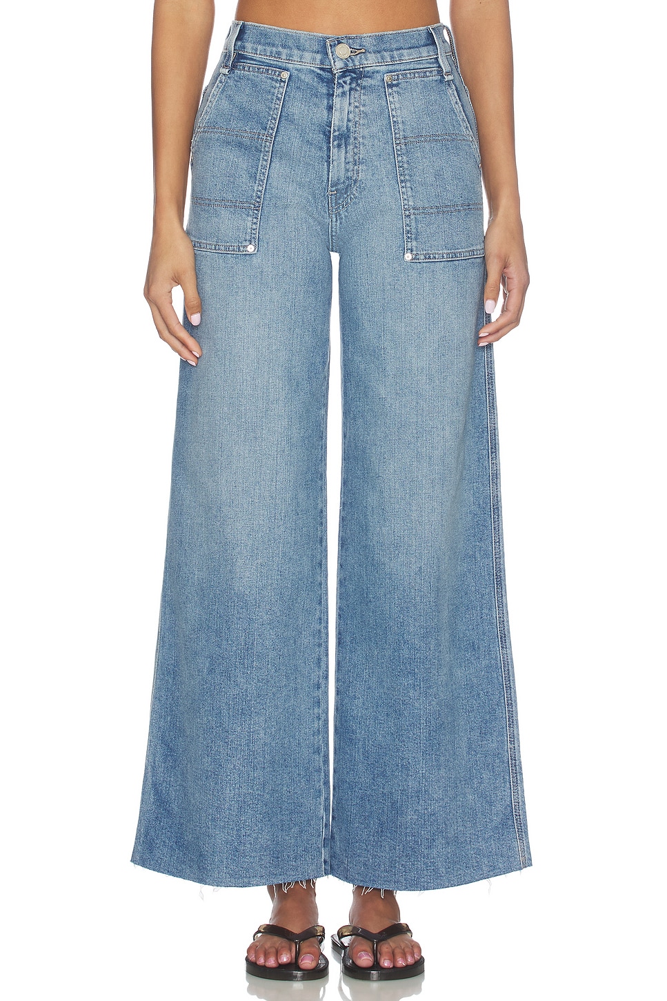 James Carpenter Wide Leg Jeans - thumbnail 2