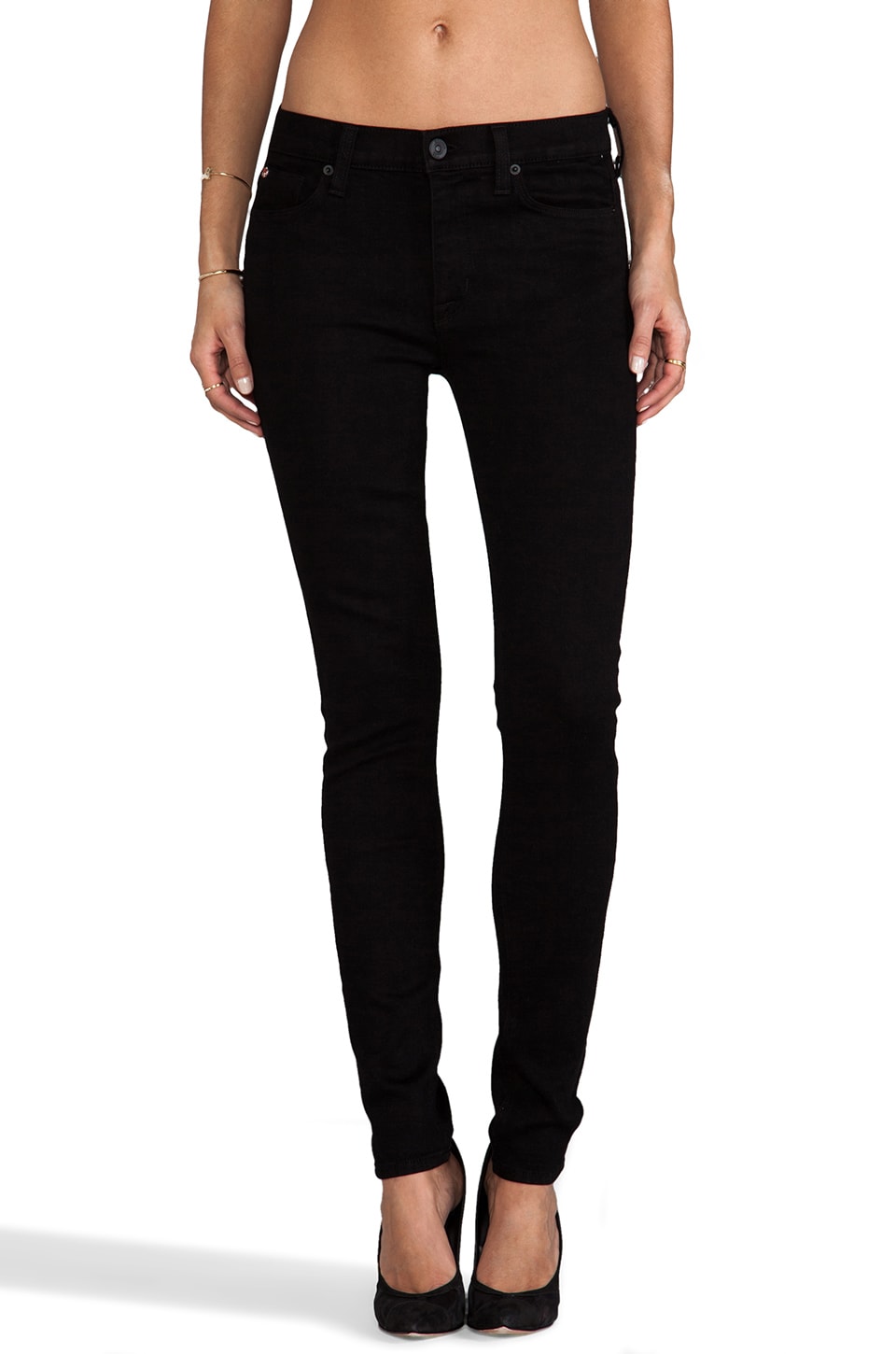 Hudson Jeans Nico Mid Rise Super Skinny 