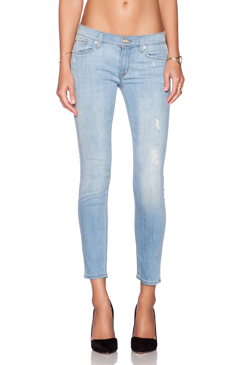 Hudson Jeans Krista Super Skinny Crop 