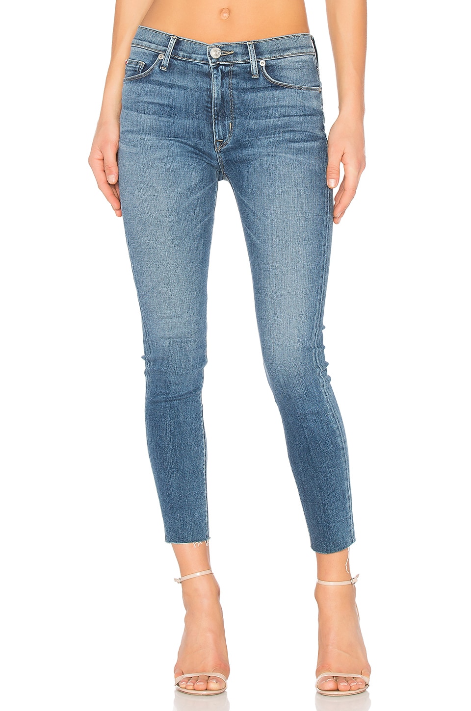 Hudson Jeans Barbara Frayed Hem Super 
