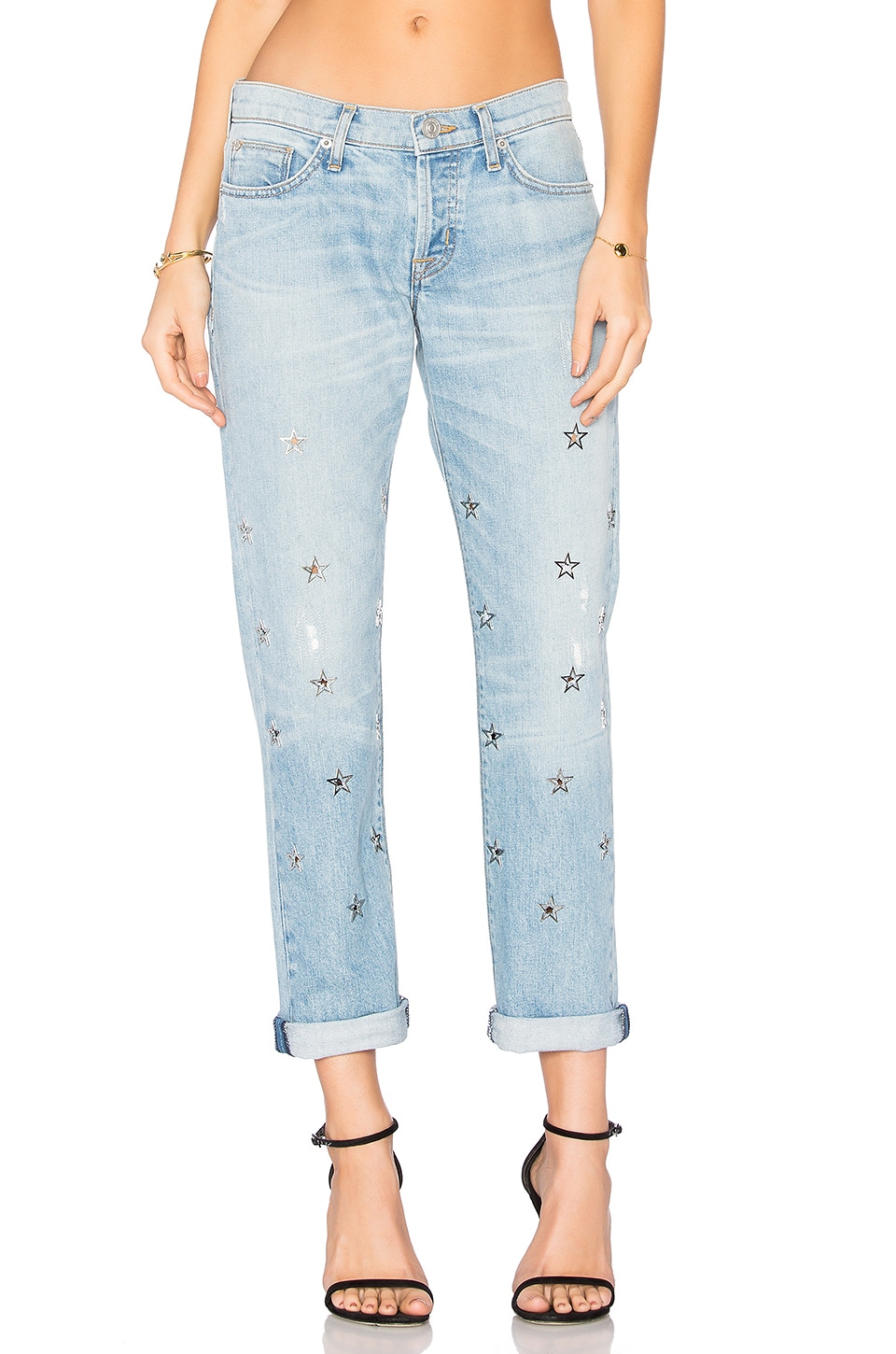 hudson riley crop relaxed straight jeans