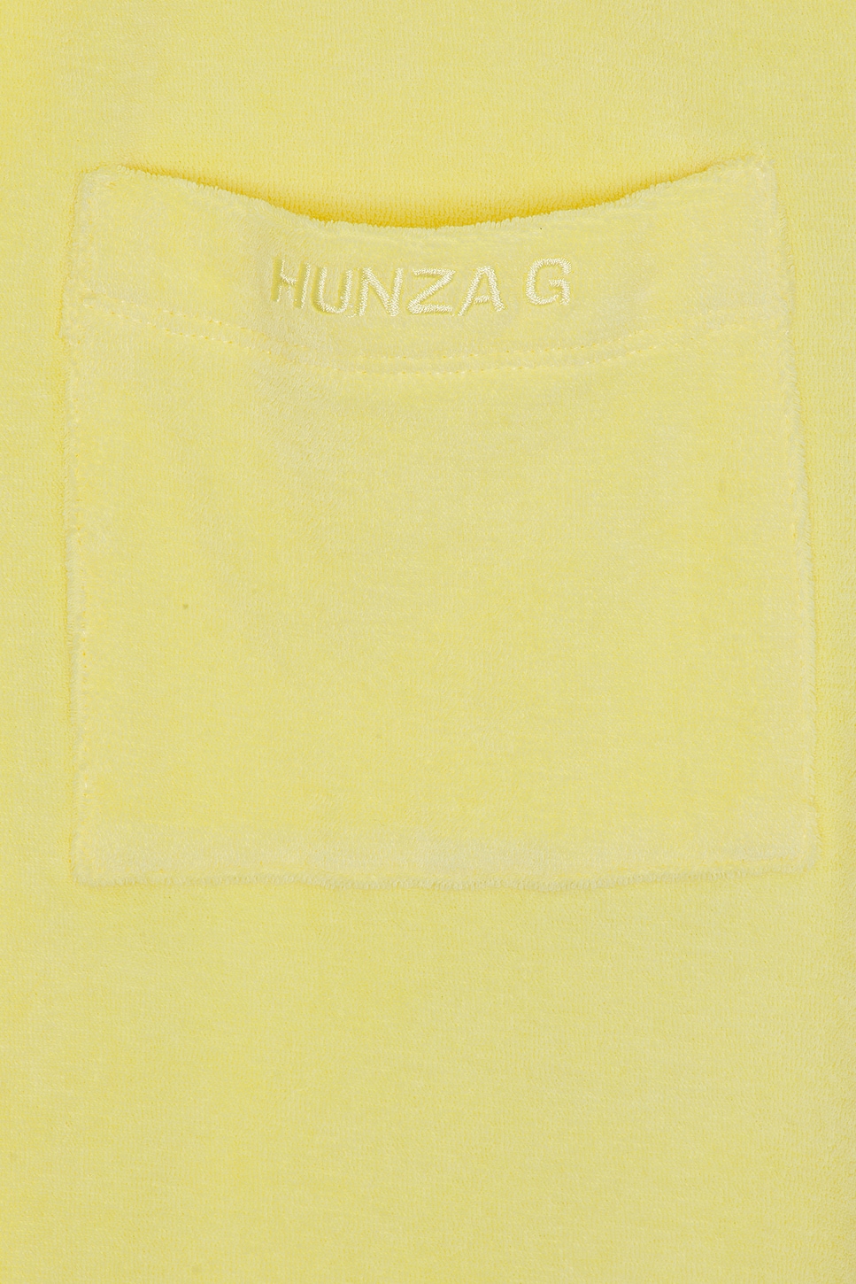 Hunza G Towelling Resort Shirt