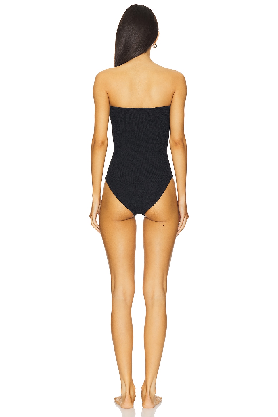 Hunza G Alana One Piece in Black | REVOLVE