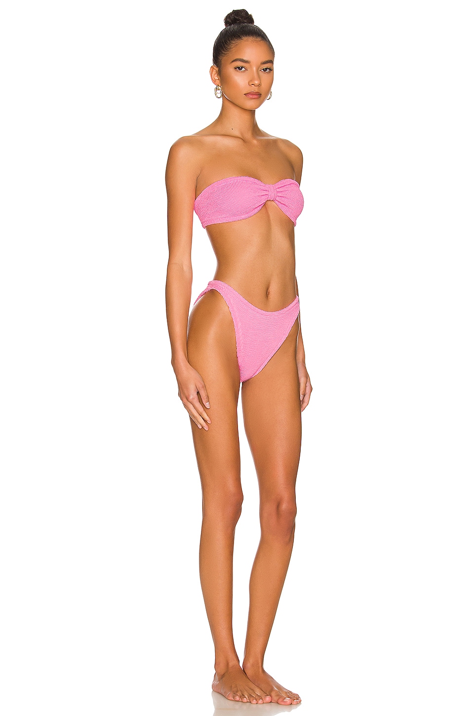 Hunza G Jean Bikini Set in Bubblegum