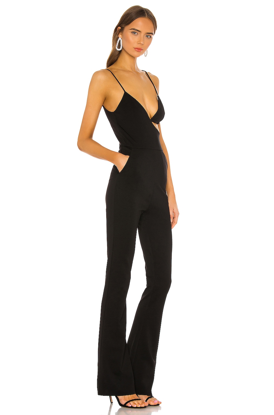 h:ours Mob Jumpsuit in Black | REVOLVE