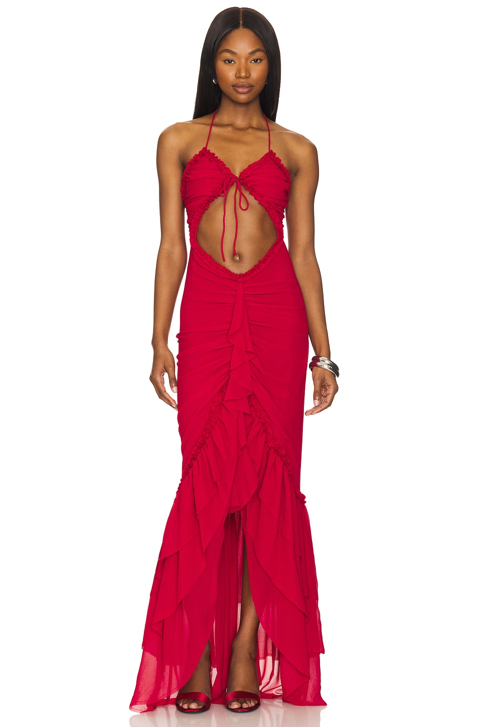 jodi maxi dress Jodifl Geometric Print Midi Dress