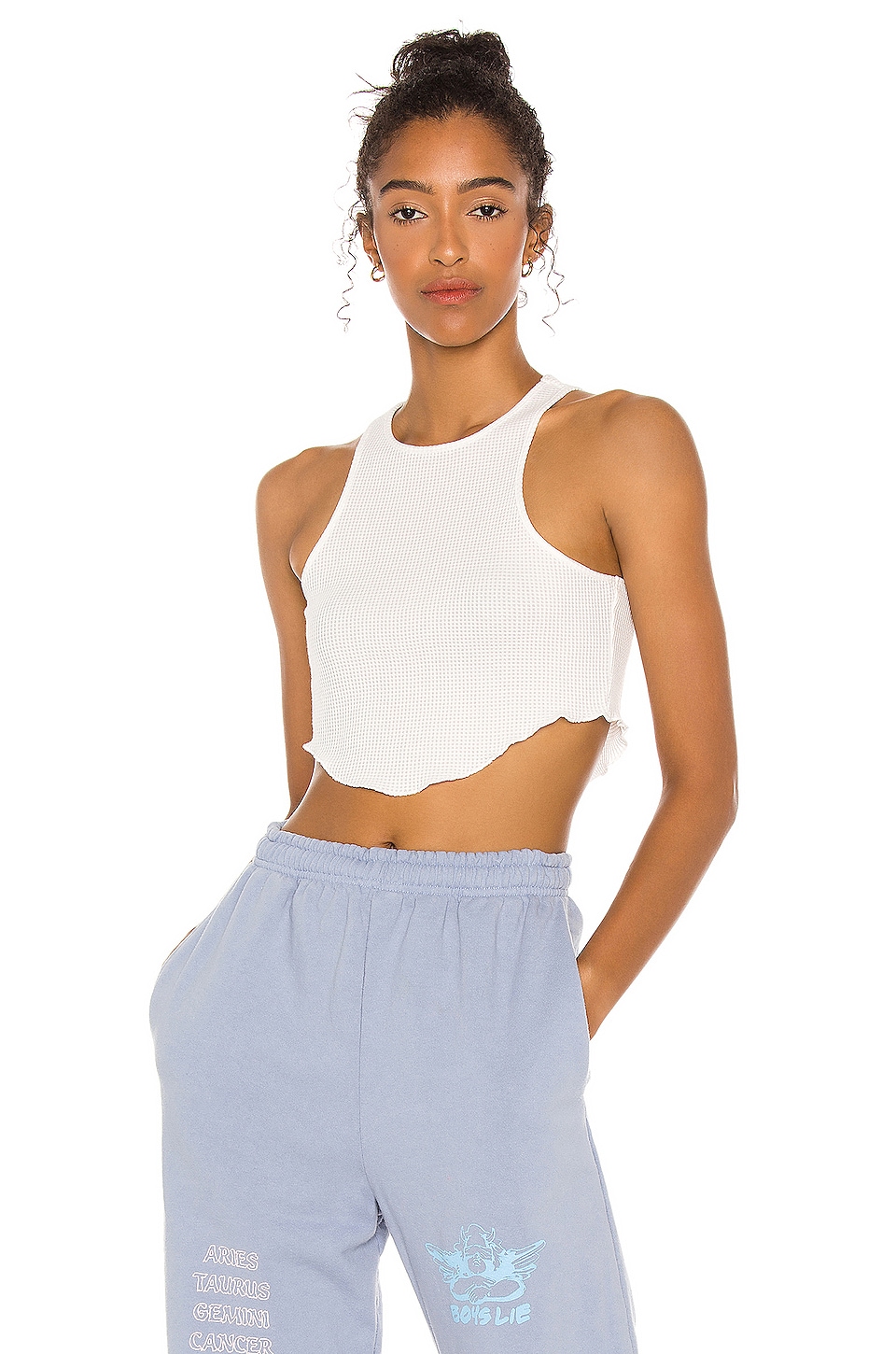 h:ours Therma Tank in White | REVOLVE
