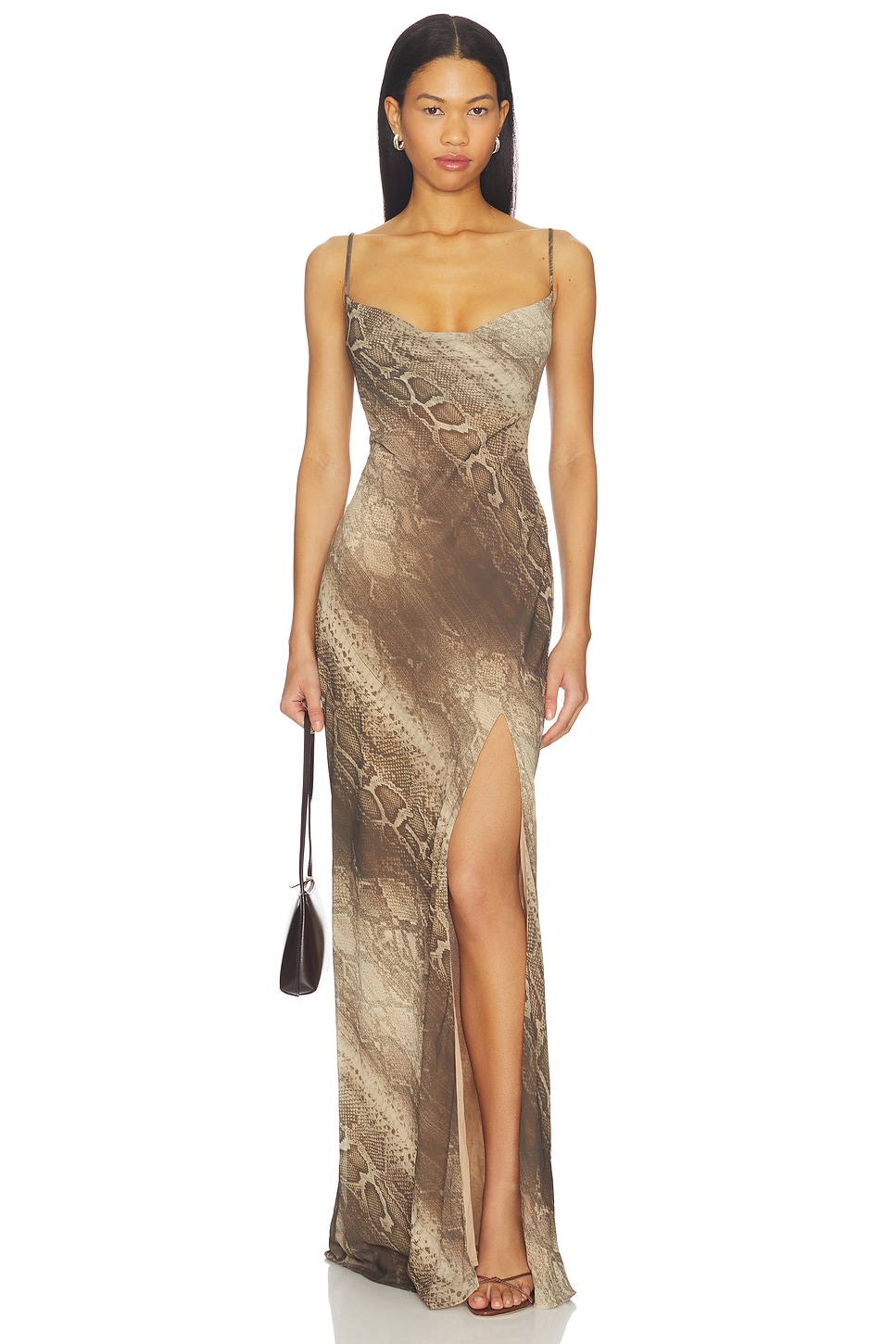 I.AM.GIA Zita Lined Dress in Brown Snake | REVOLVE I.AM.GIA Zita Lined Dress in Brown Snake | REVOLVE