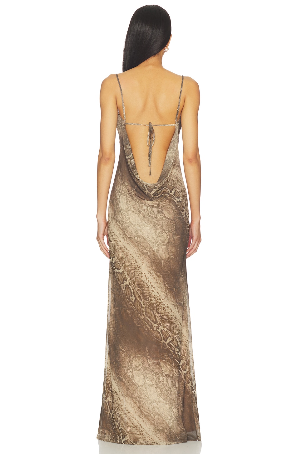 buckle strap bodycon dress Behind The Scenes Tube Long_Lace_Dress Color:same as picture or glamorous event Brown Maxi Dresses -