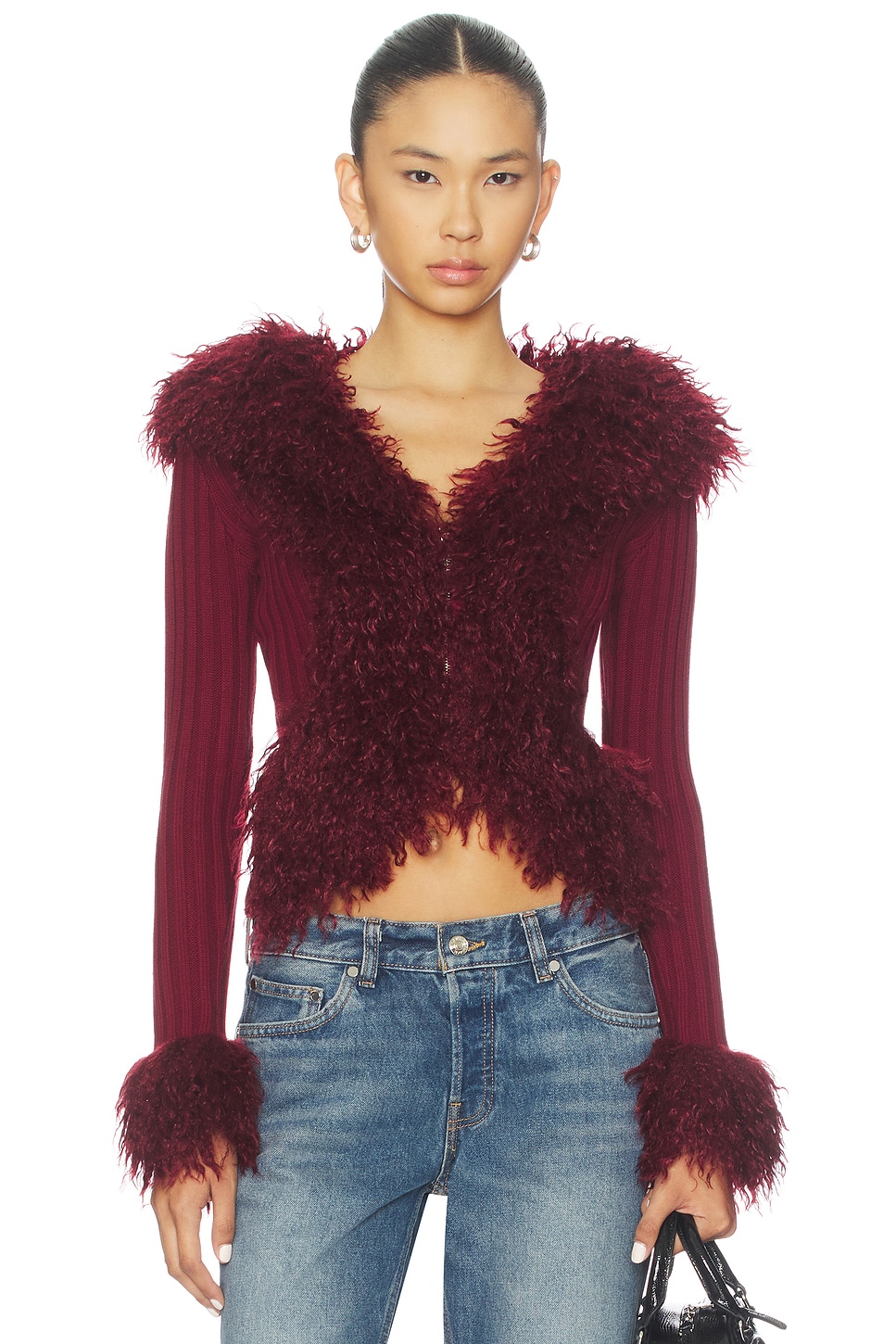 ジャケット・アウター Nonnon501ANDREA&CoYOSEATSUMEFURJACKET I.AM.GIA Cressida Faux Fur Jacket in Red | REVOLVE