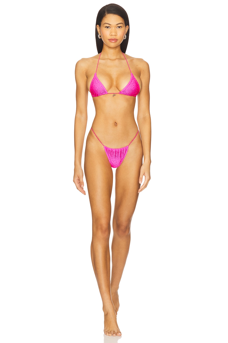 I.AM.GIA Bambi Diamante Bikini Top